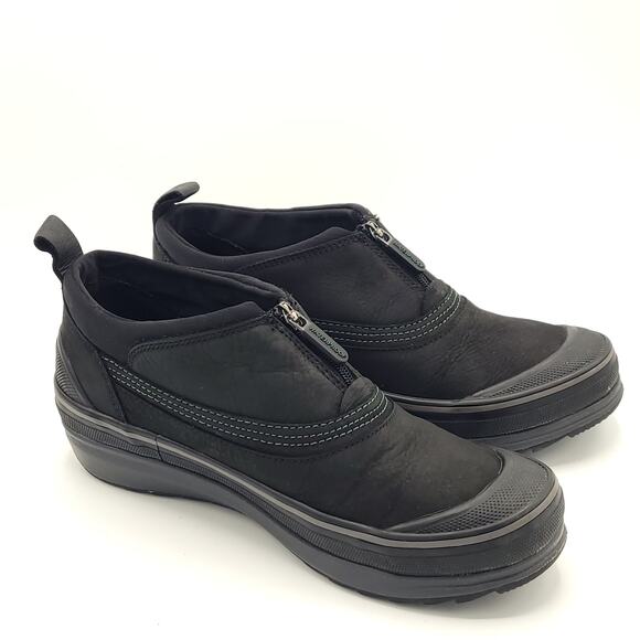 Clarks Outdoor Muckers Ruck Ridge Leather Waterproof Shoe Black Women's size 8.5 - Picture 3 of 9